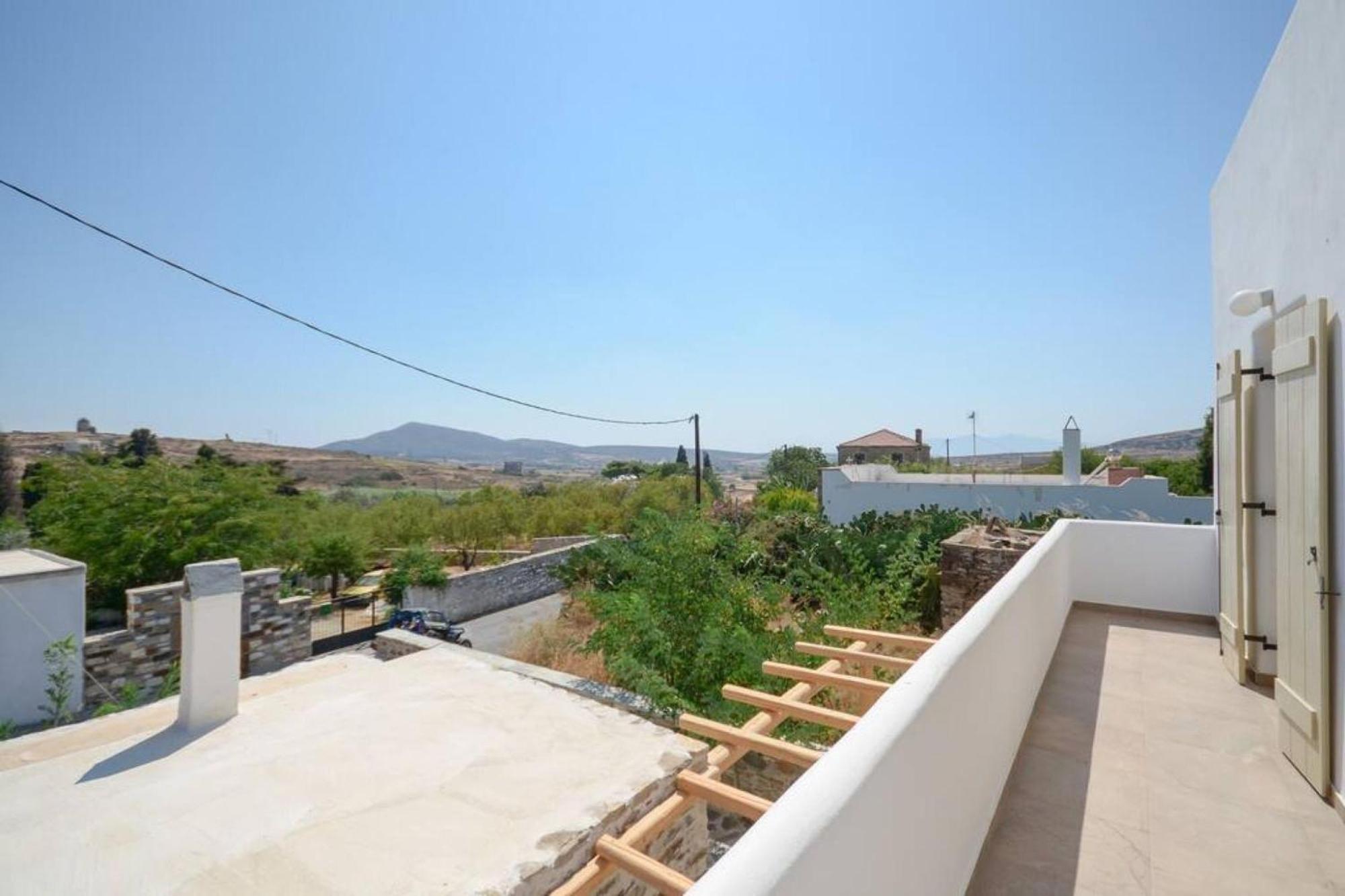 Villa Anthemion Naxos With Outdoor Jacuzzi Ano Sangrion Exterior foto